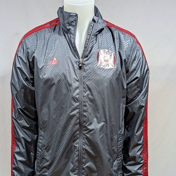 Adidas Chicago Fire Windbreaker Jacket Sz. S - Picture 1 of 8